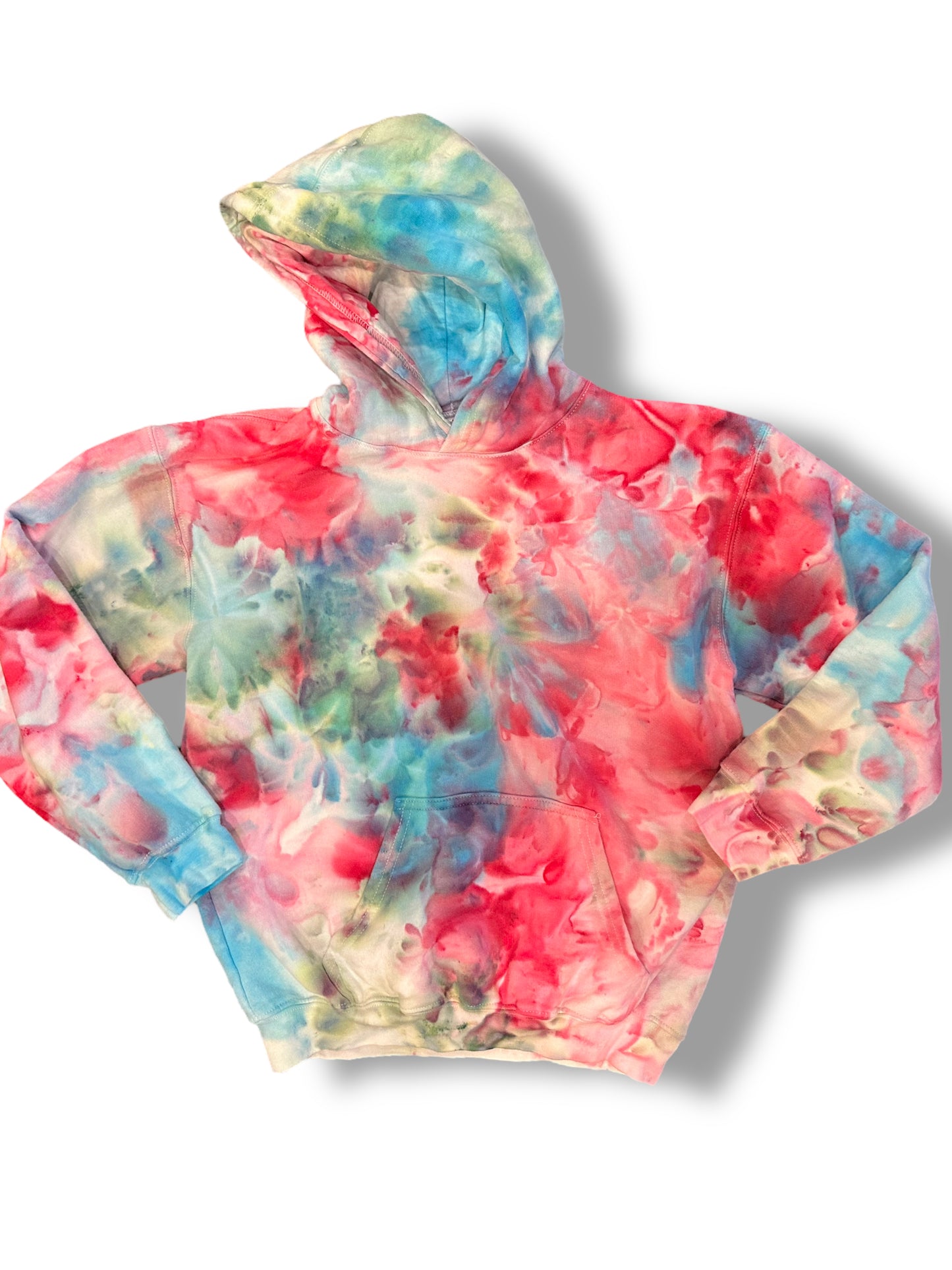 Ice dyed youth hoodie