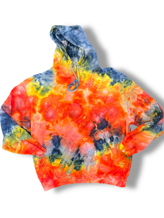 Ice dyed Hoodie