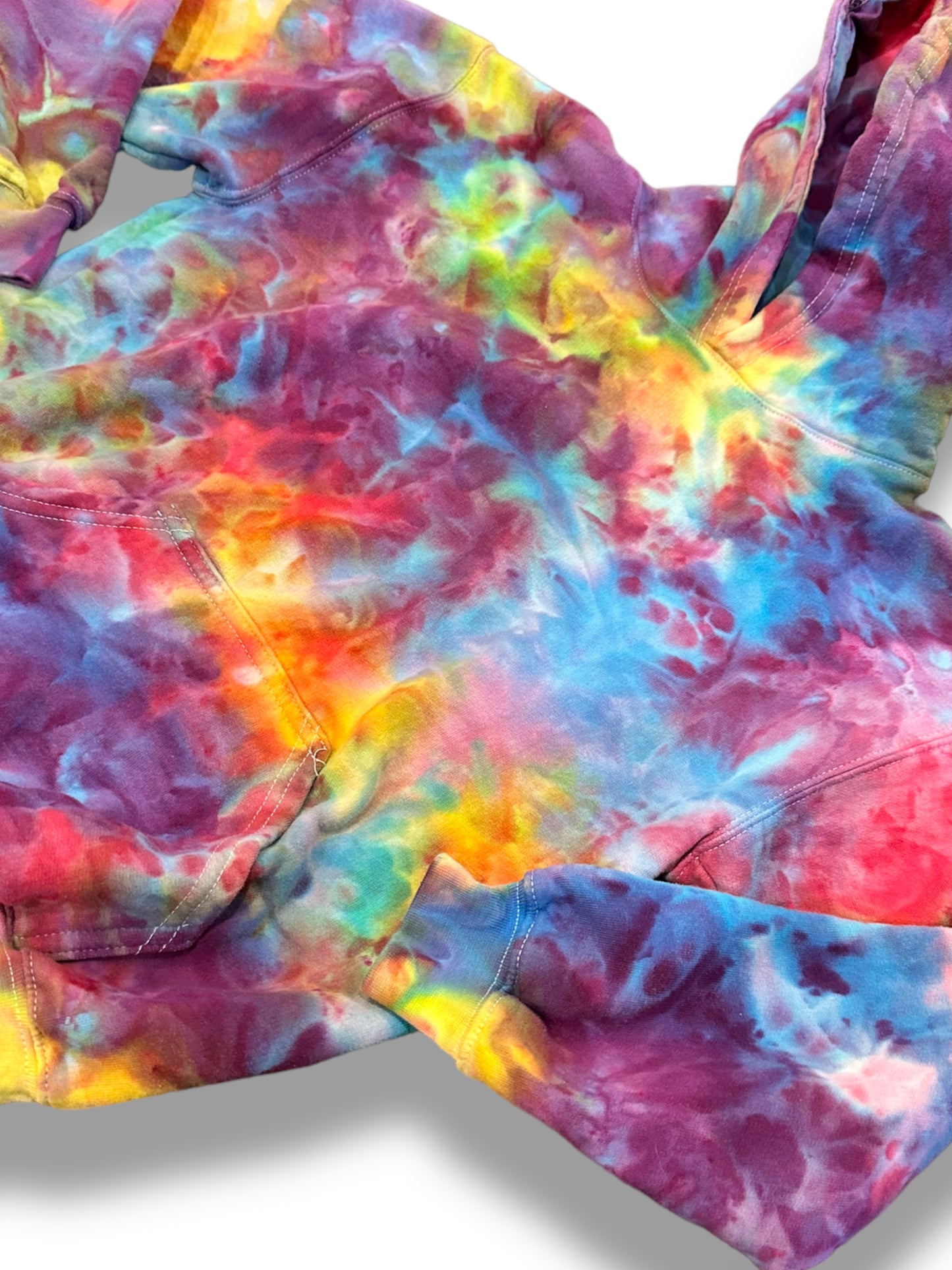 Ice dyed youth hoodie