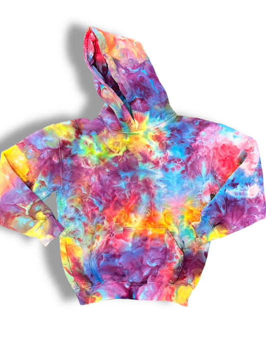 Ice dyed youth hoodie