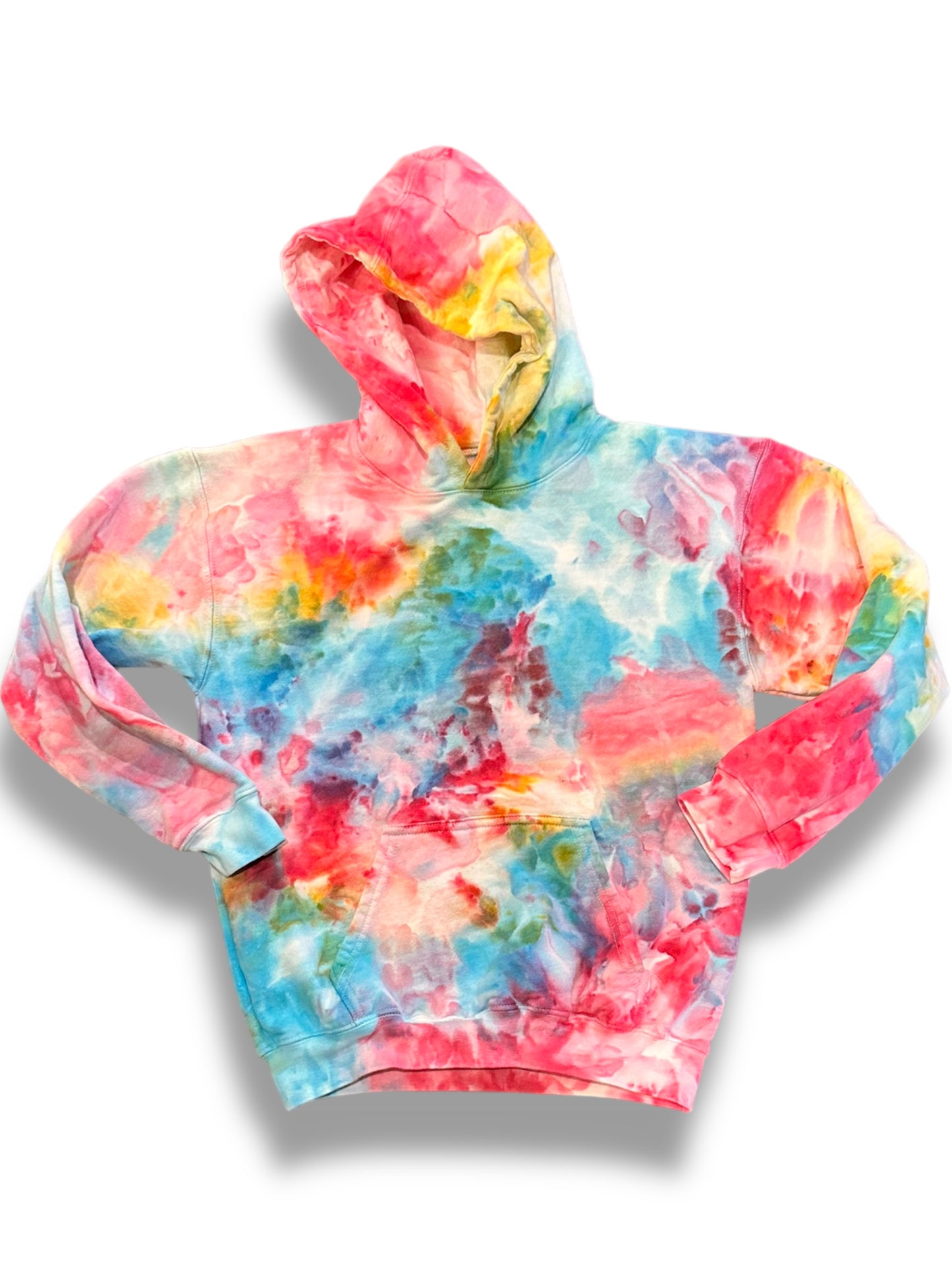 Ice dyed youth hoodie