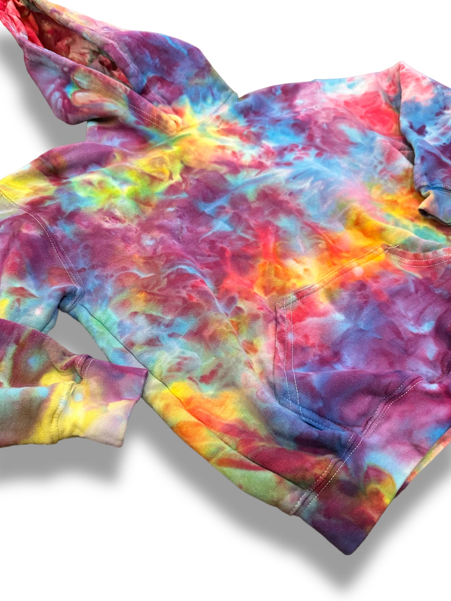 Ice dyed youth hoodie