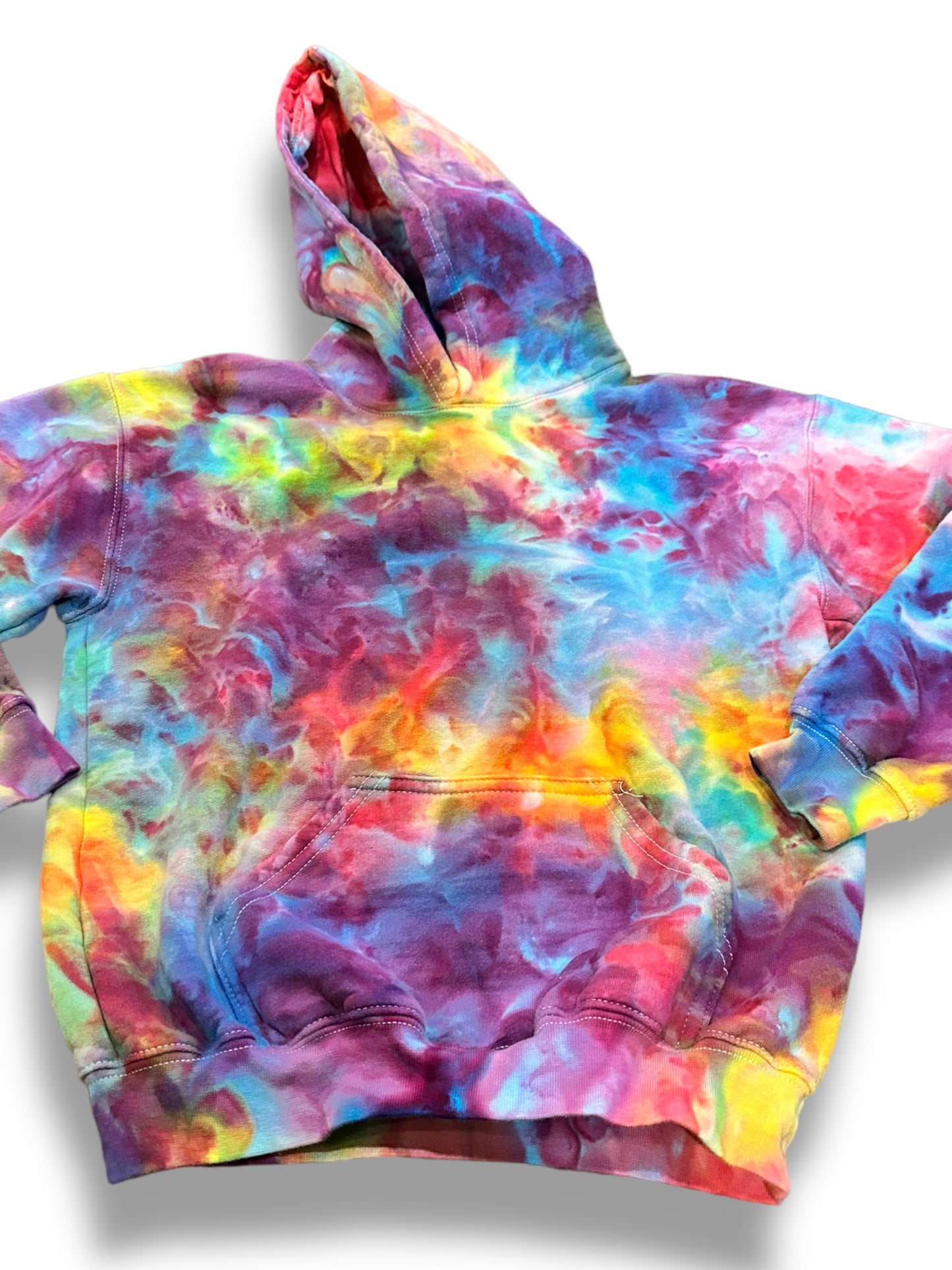 Ice dyed youth hoodie