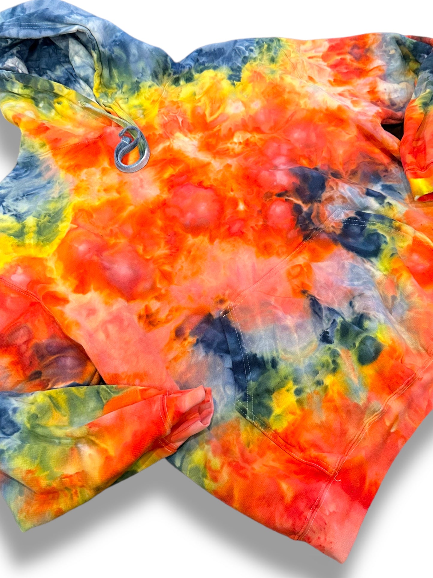 Ice dyed Hoodie