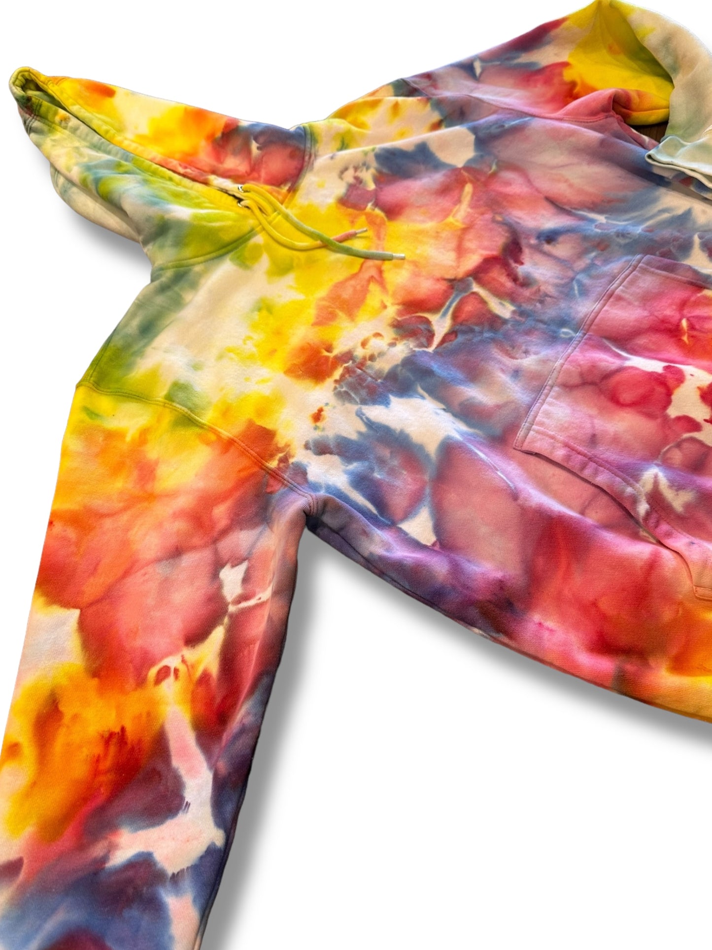 Ice dyed Hoodie