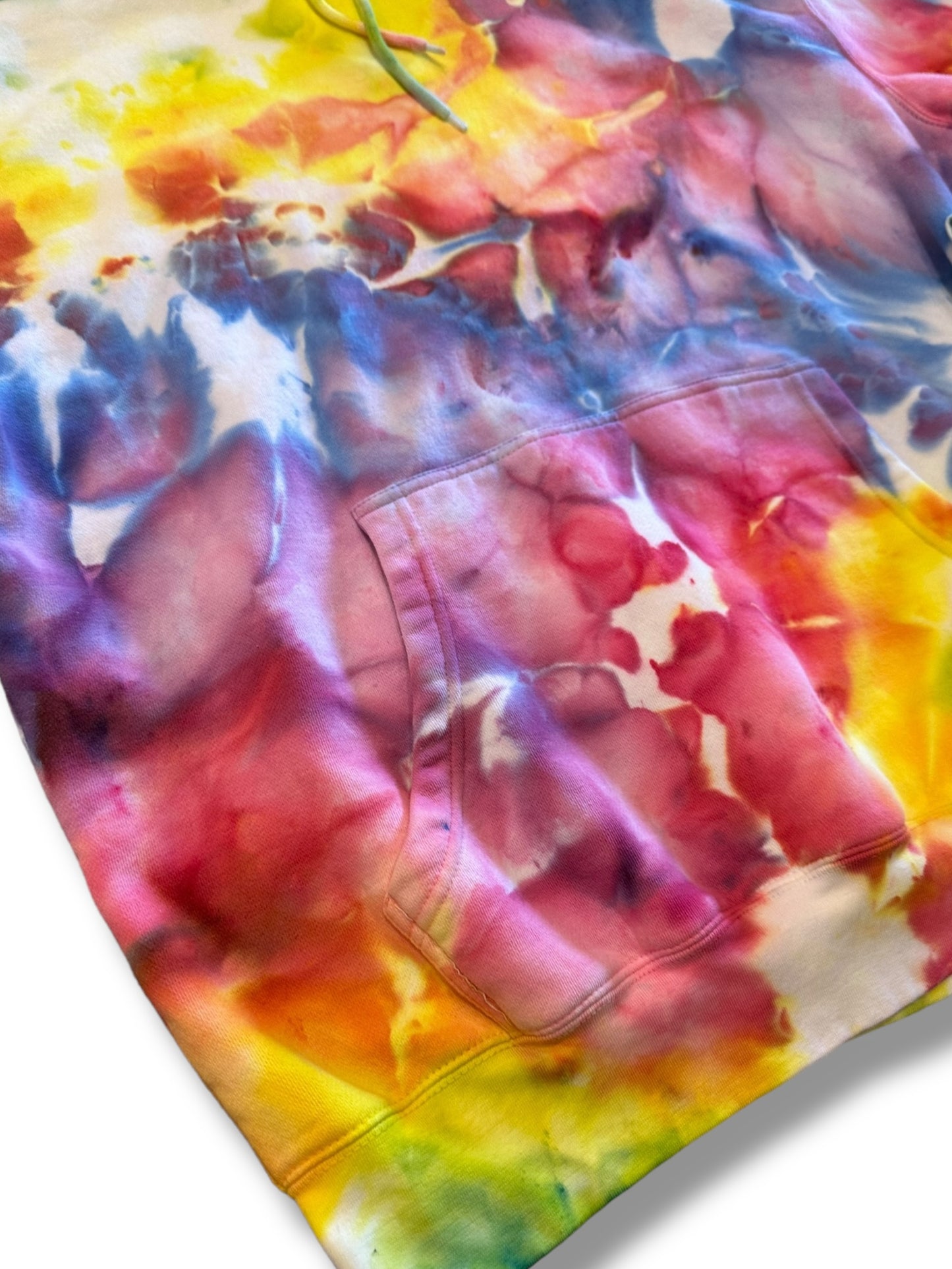 Ice dyed Hoodie