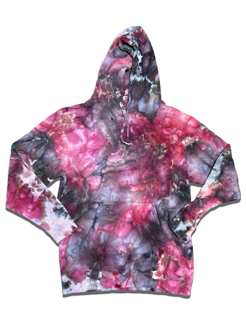 Maroon ice dye