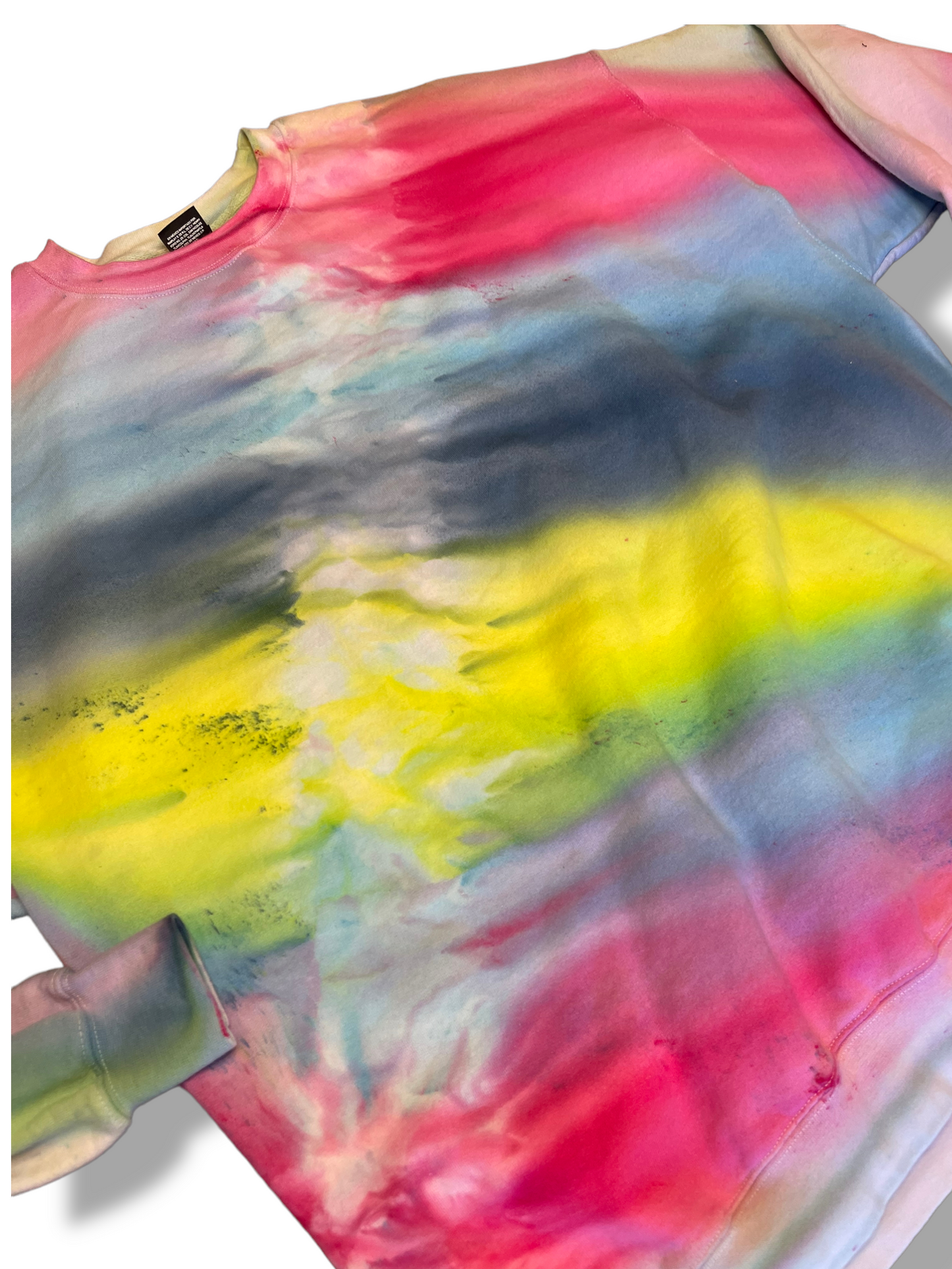 Ice dyed crewneck