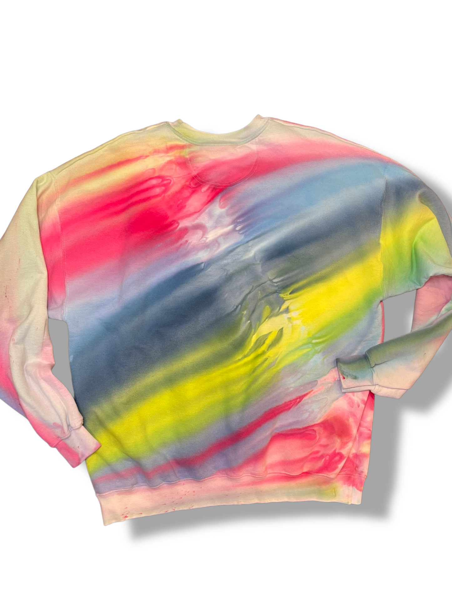 Ice dyed crewneck